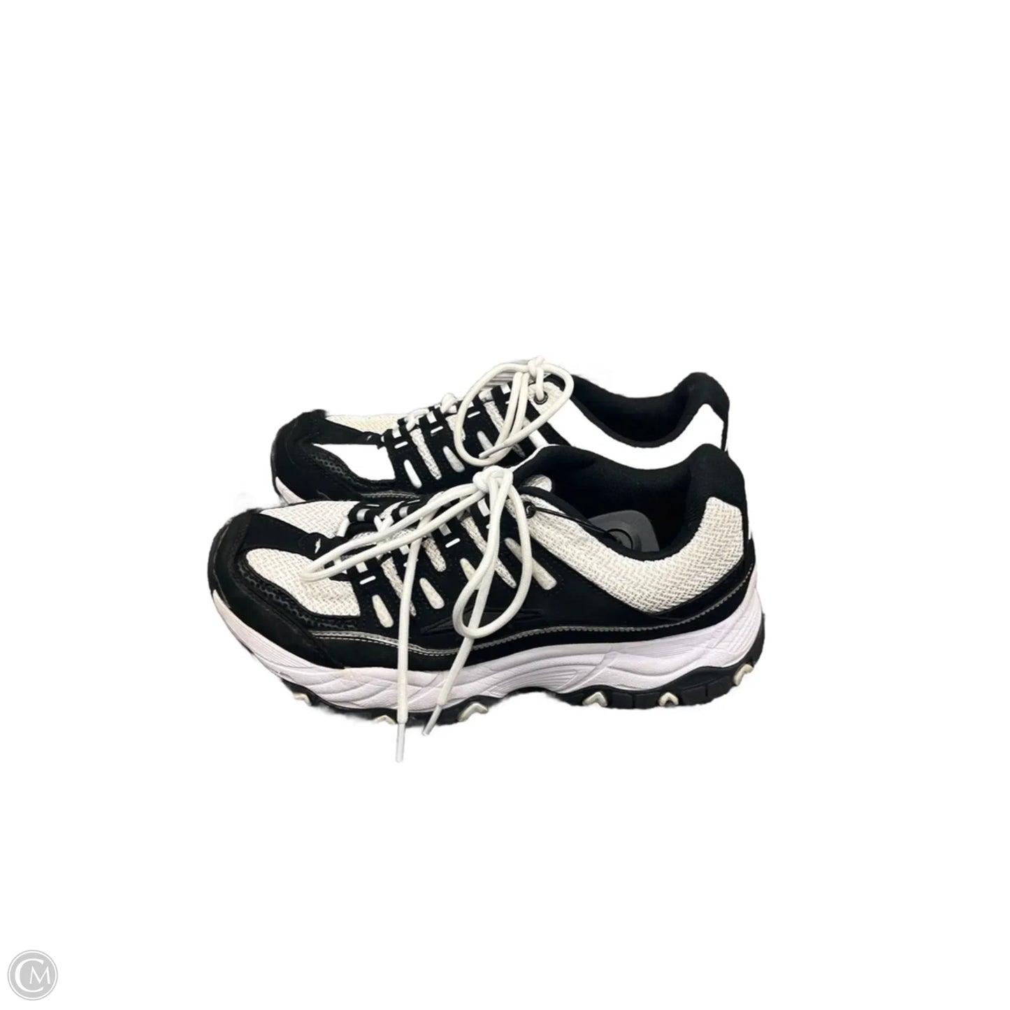 Shoes Athletic By Avia In Black & White, Size: 9.5