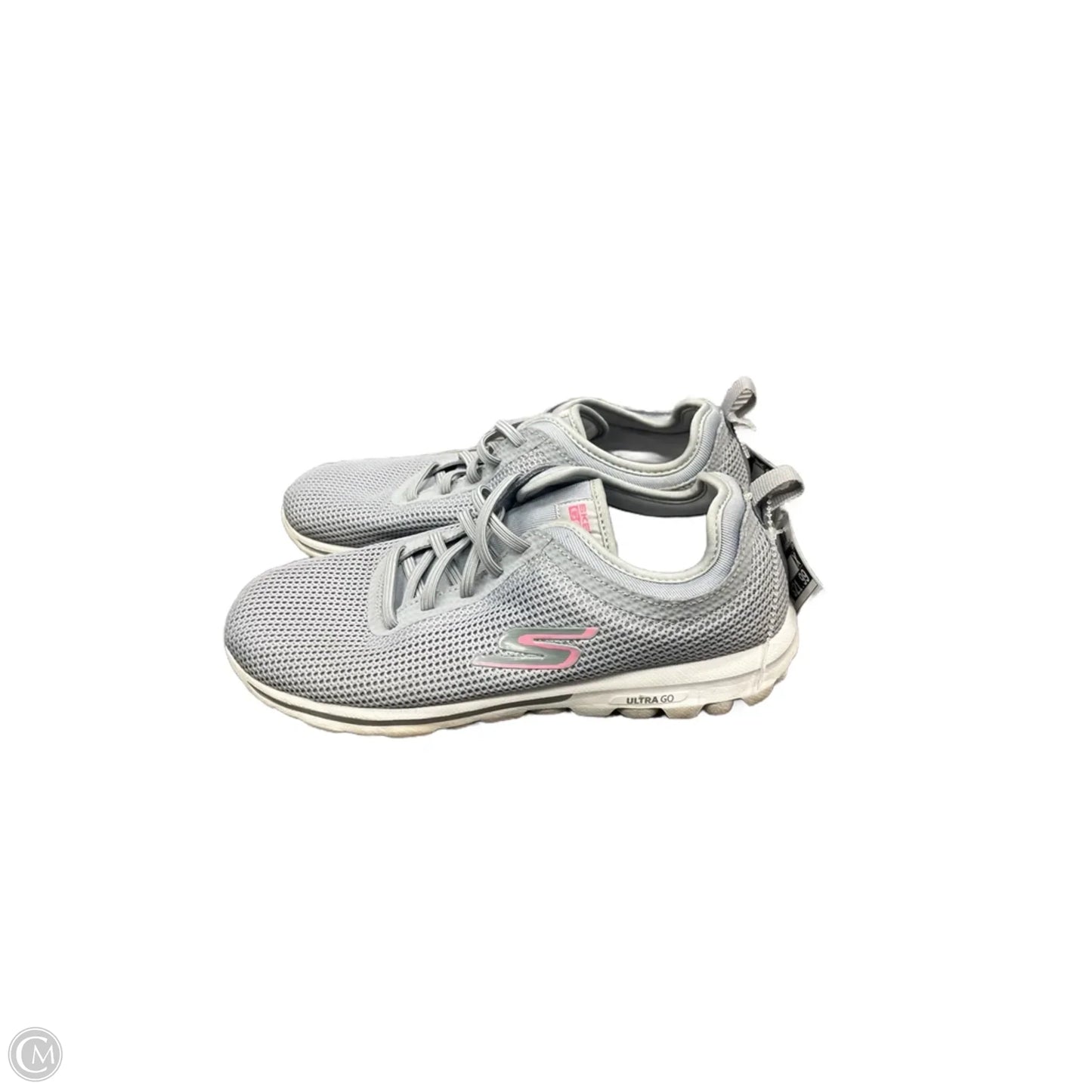 Shoes Sneakers By Skechers In Grey, Size: 8