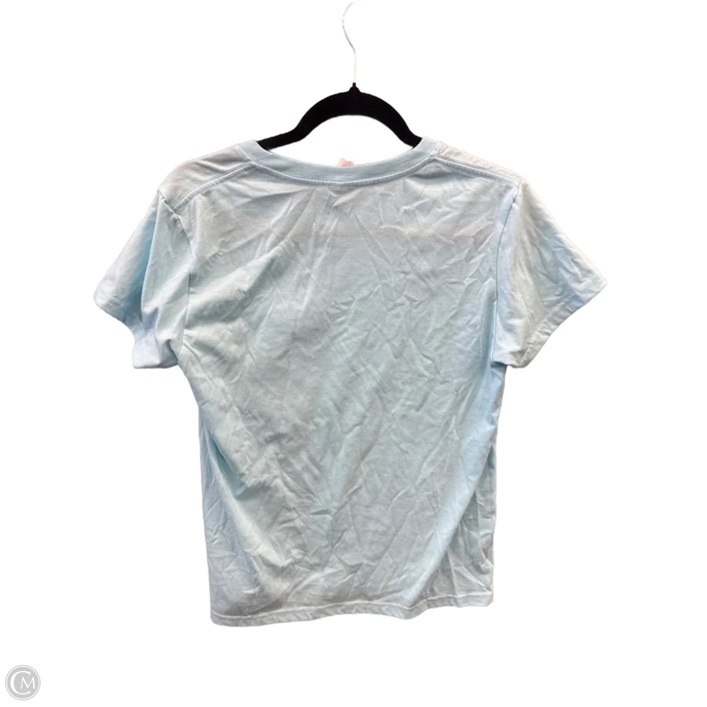 Top Short Sleeve By Cme In Blue, Size: S