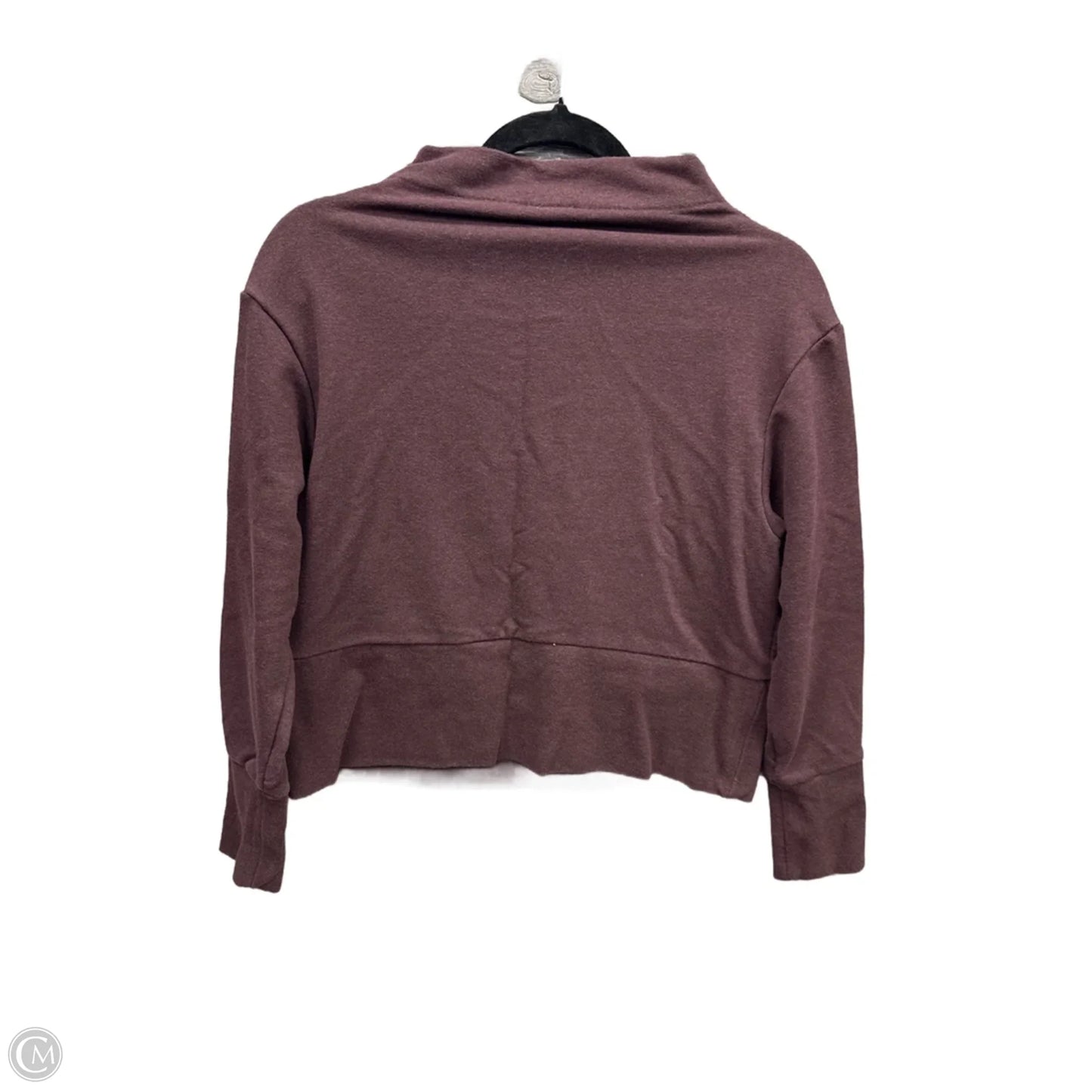Athletic Sweatshirt Collar By Nike Apparel In Maroon, Size: Xs