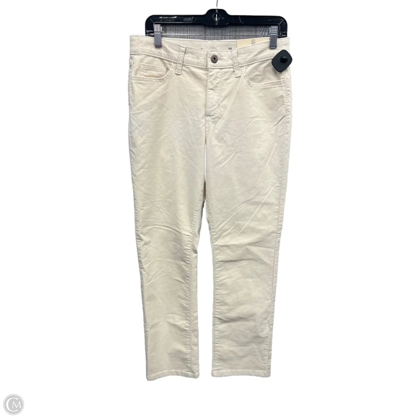 Pants Corduroy By St Johns Bay In Cream, Size: 10