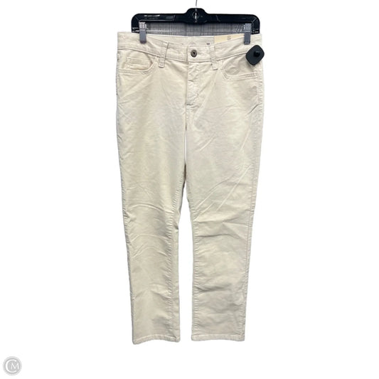 Pants Corduroy By St Johns Bay In Cream, Size: 10