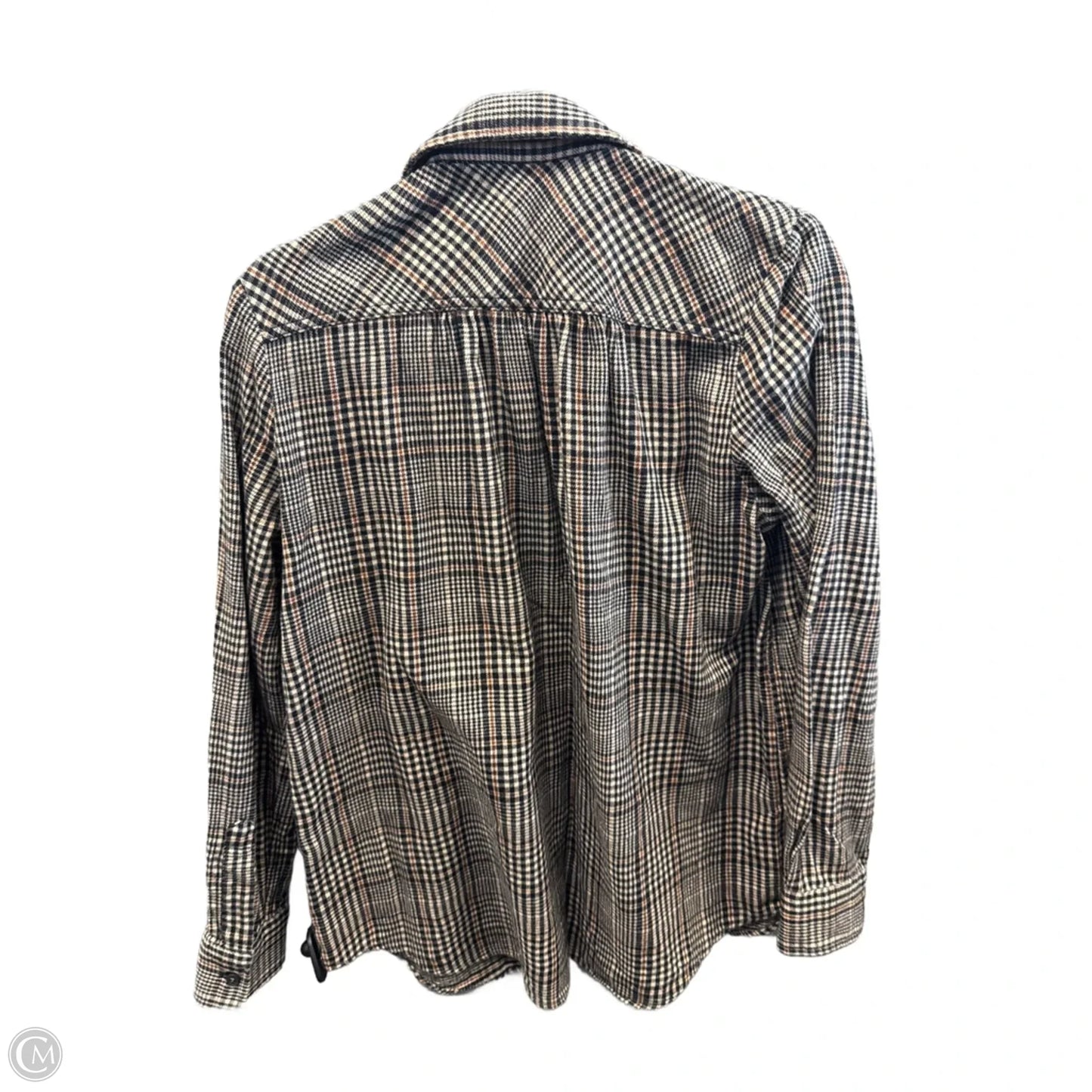 Top Long Sleeve By Lands End In Brown, Size: S