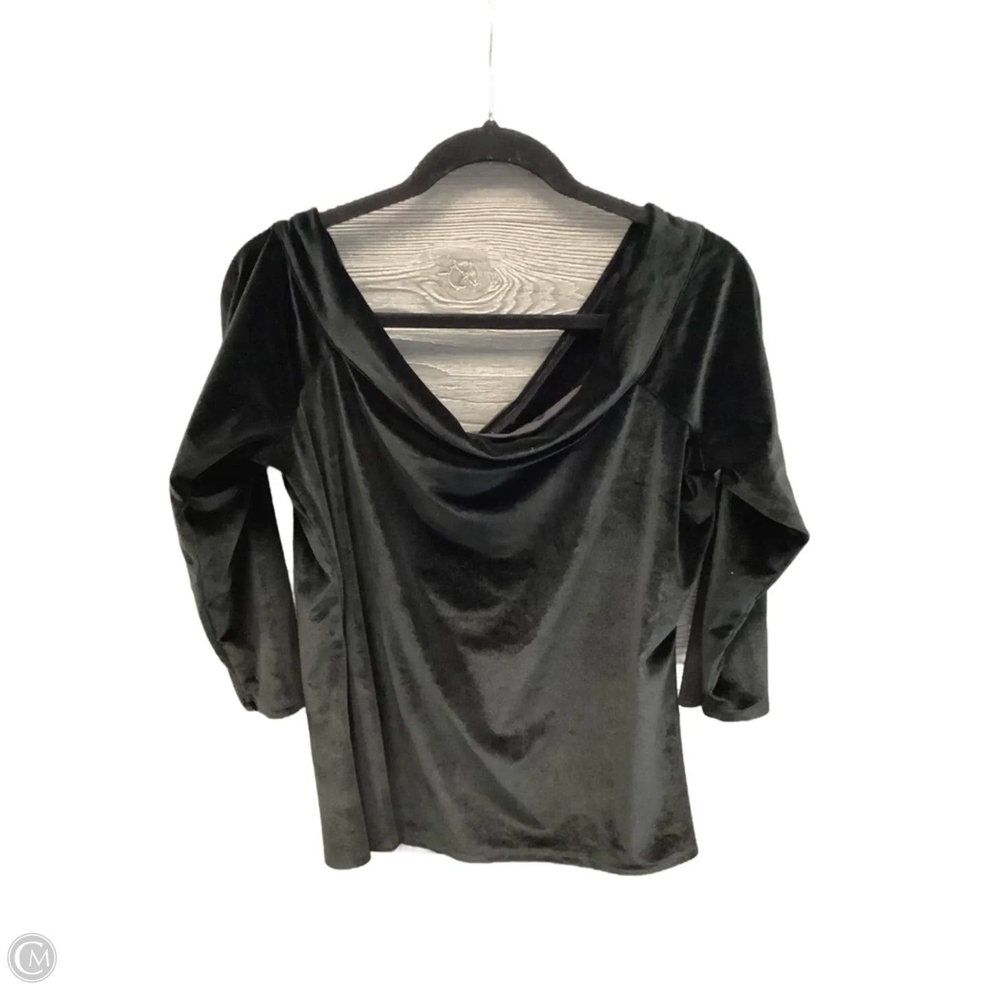 Top Long Sleeve By Ann Taylor In Black, Size: Xxl