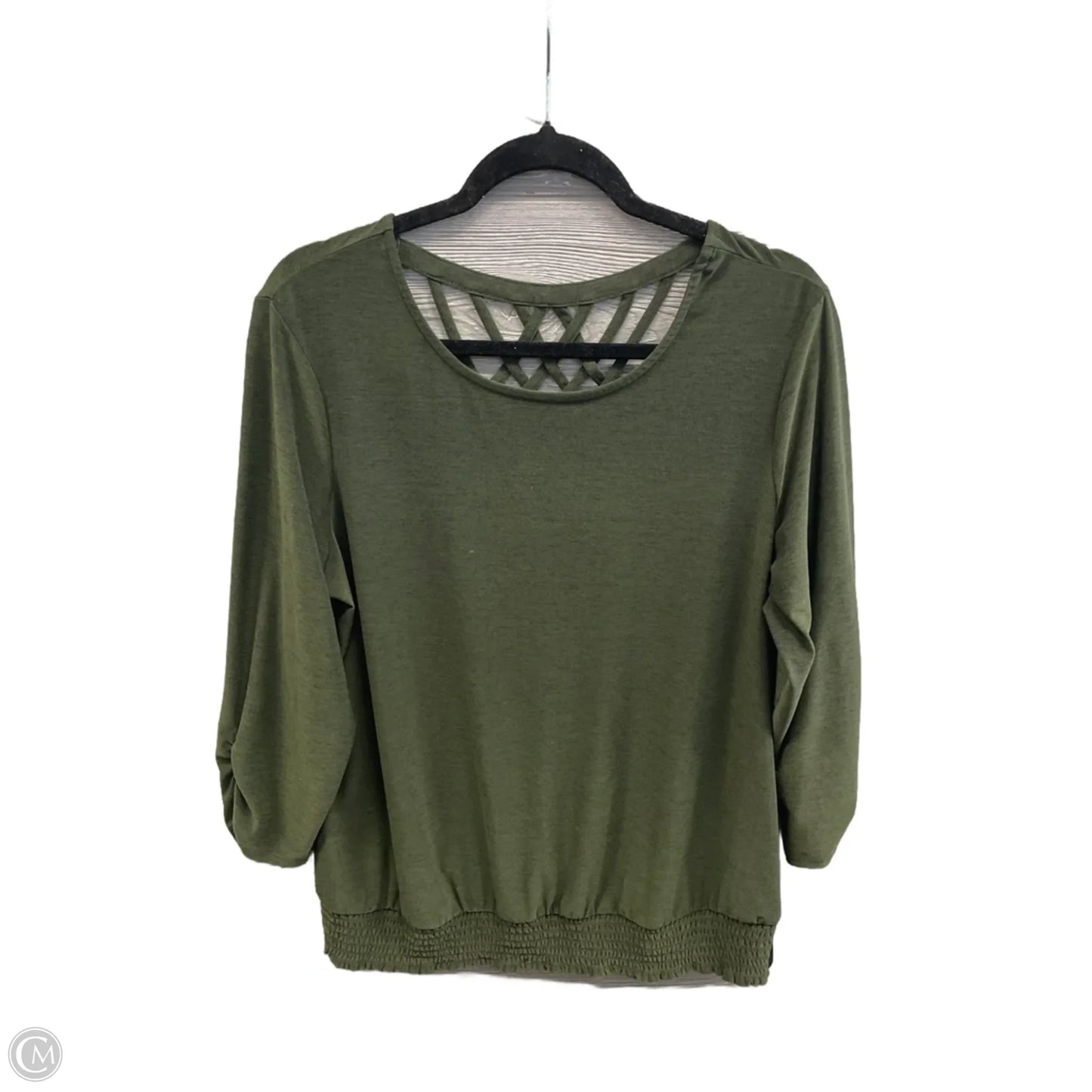 Top Long Sleeve By Apt 9 In Black, Size: Xl