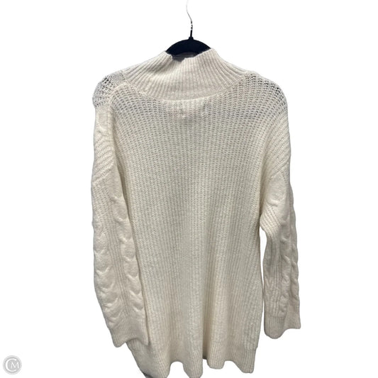 Sweater By Knox Rose In White, Size: Xxl