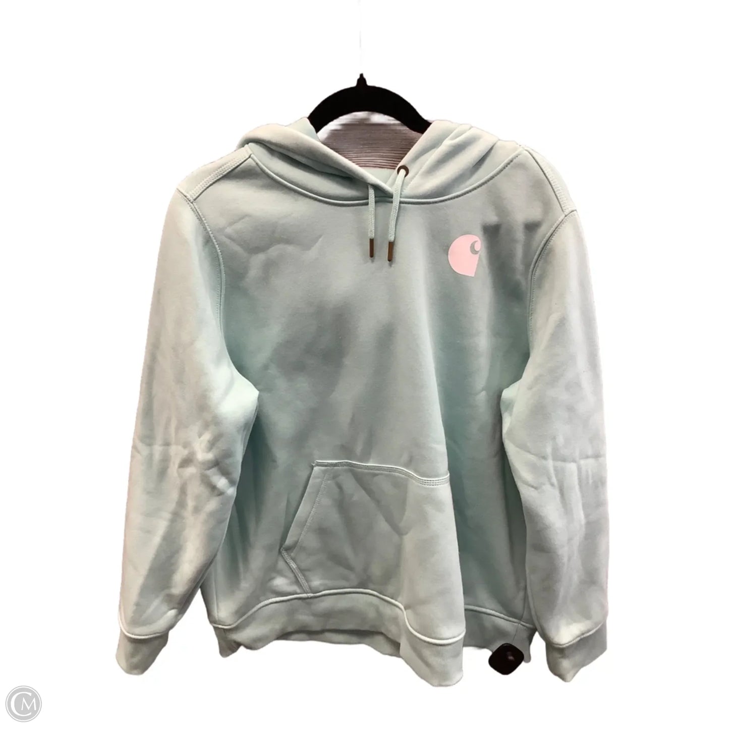 Sweatshirt Hoodie By Carhartt In Blue, Size: Xl