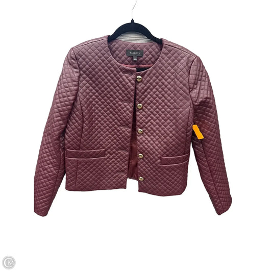 Blazer By Talbots In Maroon, Size: M