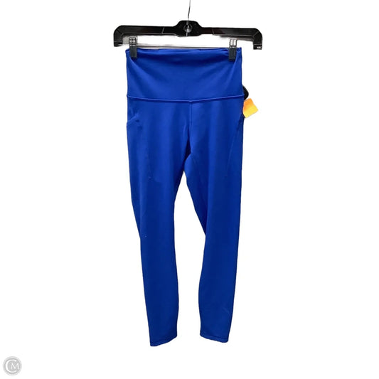 Athletic Leggings Capris By Lululemon In Blue, Size: S