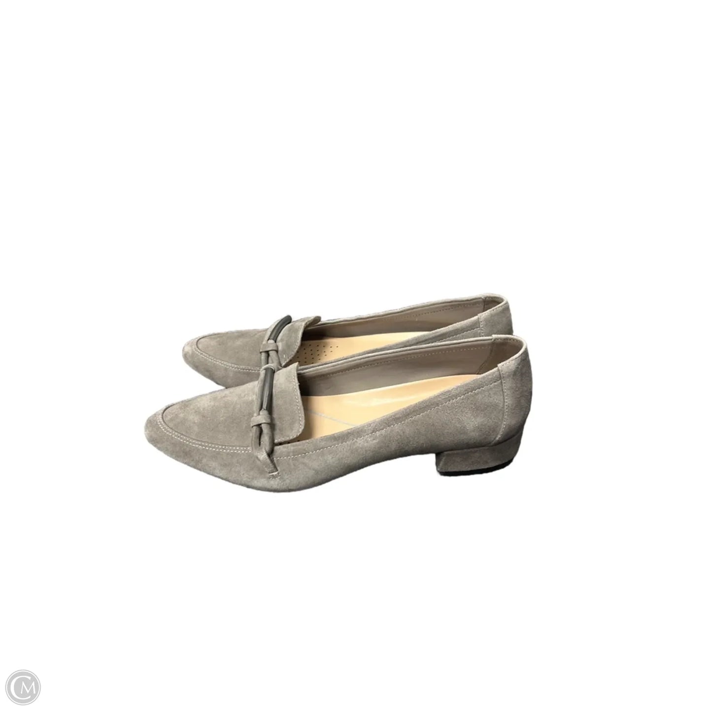 Shoes Flats By Easy Spirit In Grey, Size: 8
