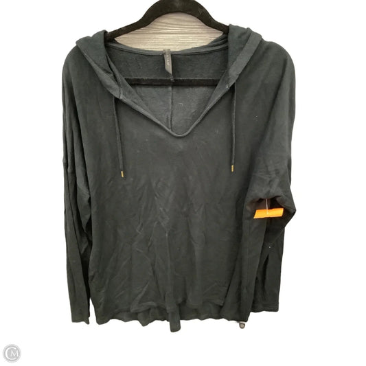Top Long Sleeve By Gaiam In Black, Size: L