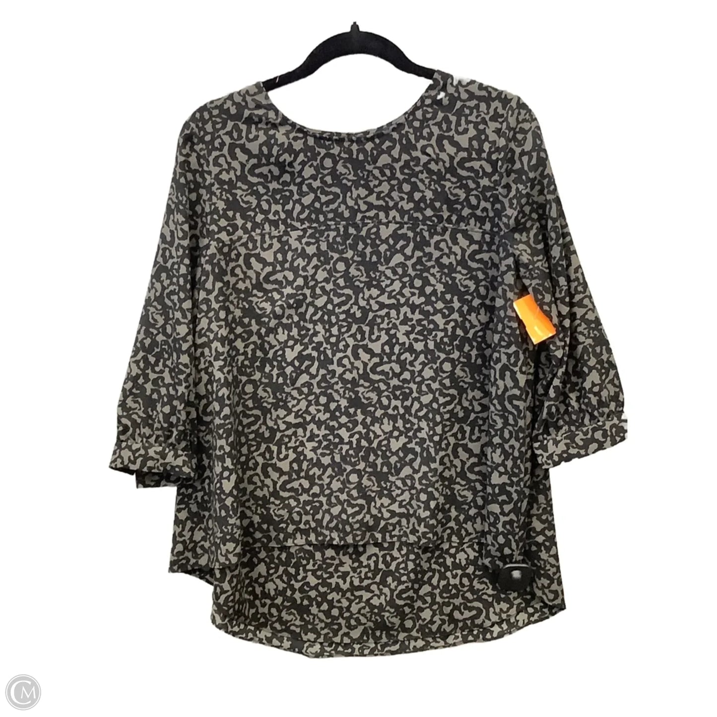 Blouse 3/4 Sleeve By French Connection In Ivory, Size: M