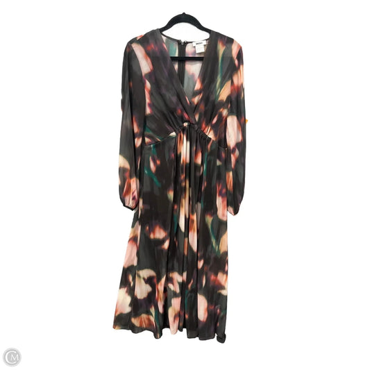 Dress Party Long By Dkny In Multi-colored, Size: M