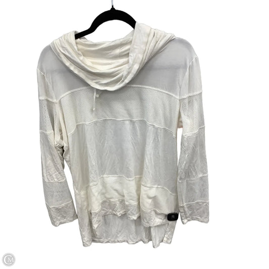 Top Long Sleeve By Chicos In White, Size: Xl