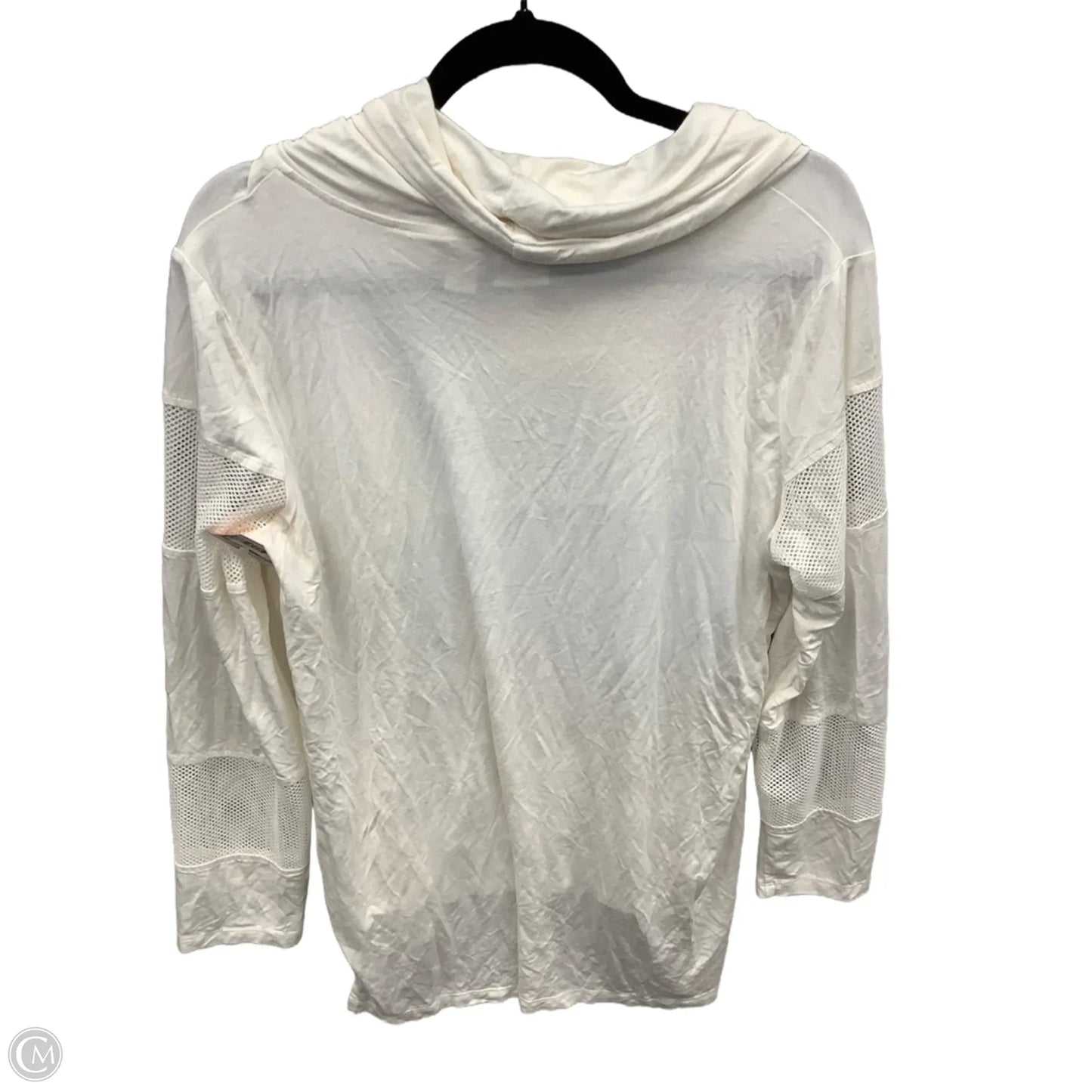 Top Long Sleeve By Chicos In White, Size: Xl