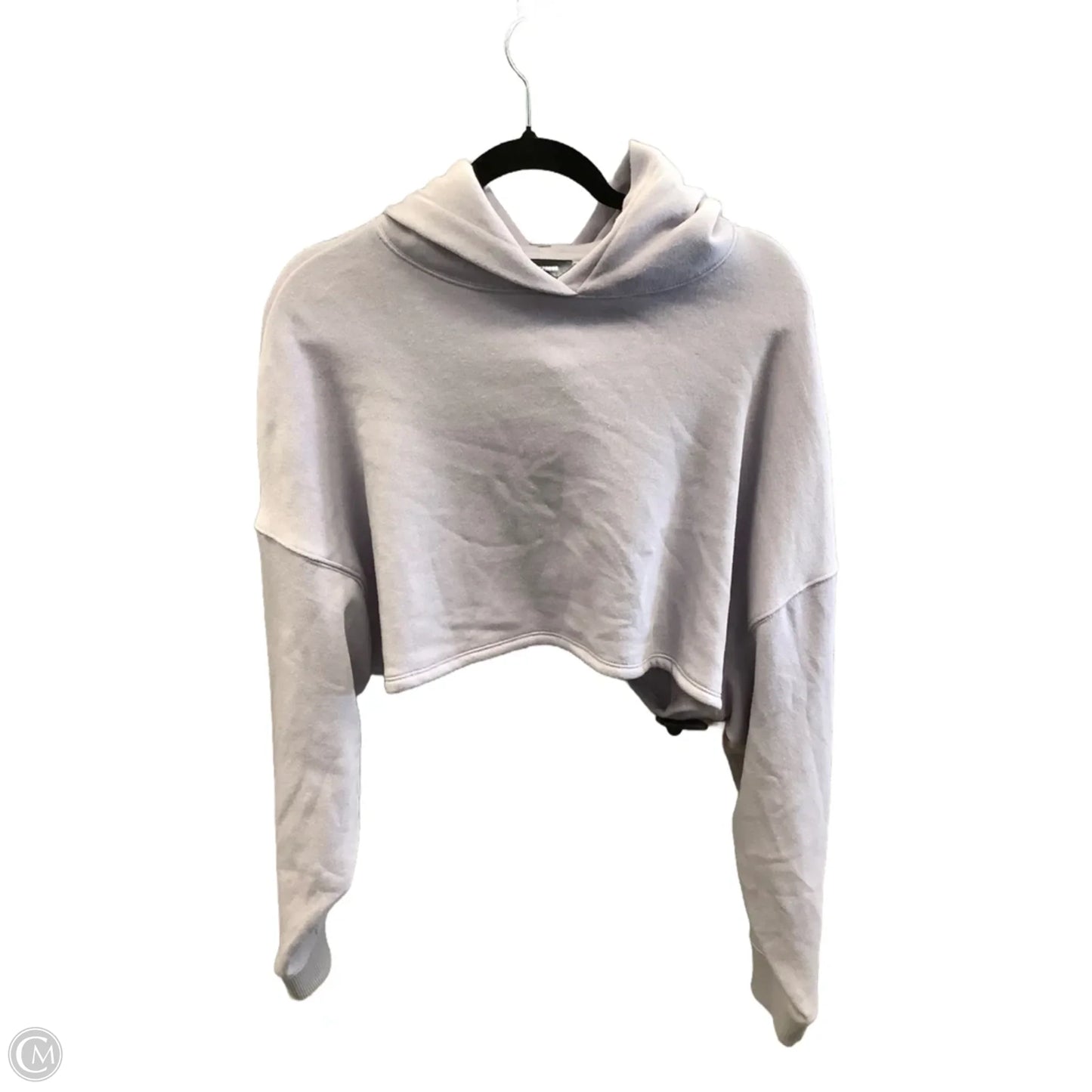 Sweatshirt Hoodie By Express In Purple, Size: M