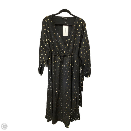 Dress Casual Maxi By Bloomchic In Black, Size: Xl
