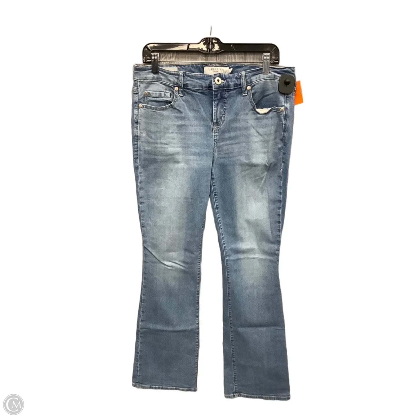 Jeans Boot Cut By Torrid In Blue Denim, Size: 10
