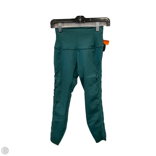 Athletic Leggings By Lululemon In Green, Size: S