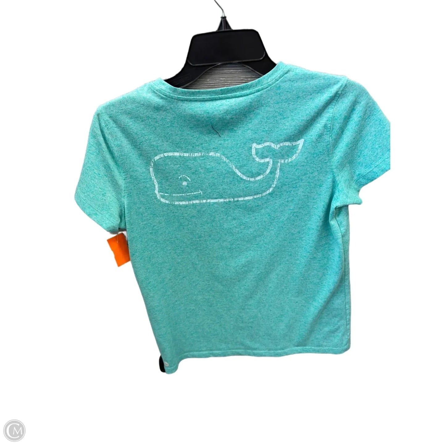 Top Short Sleeve By Vineyard Vines In Green, Size: S