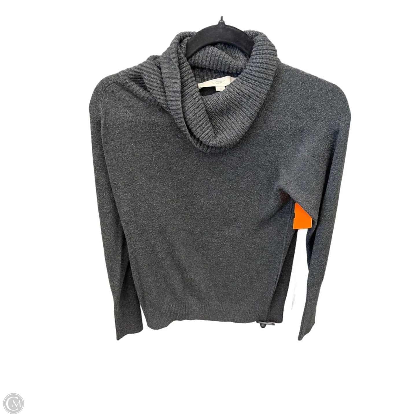 Sweater By Loft In Grey, Size: M
