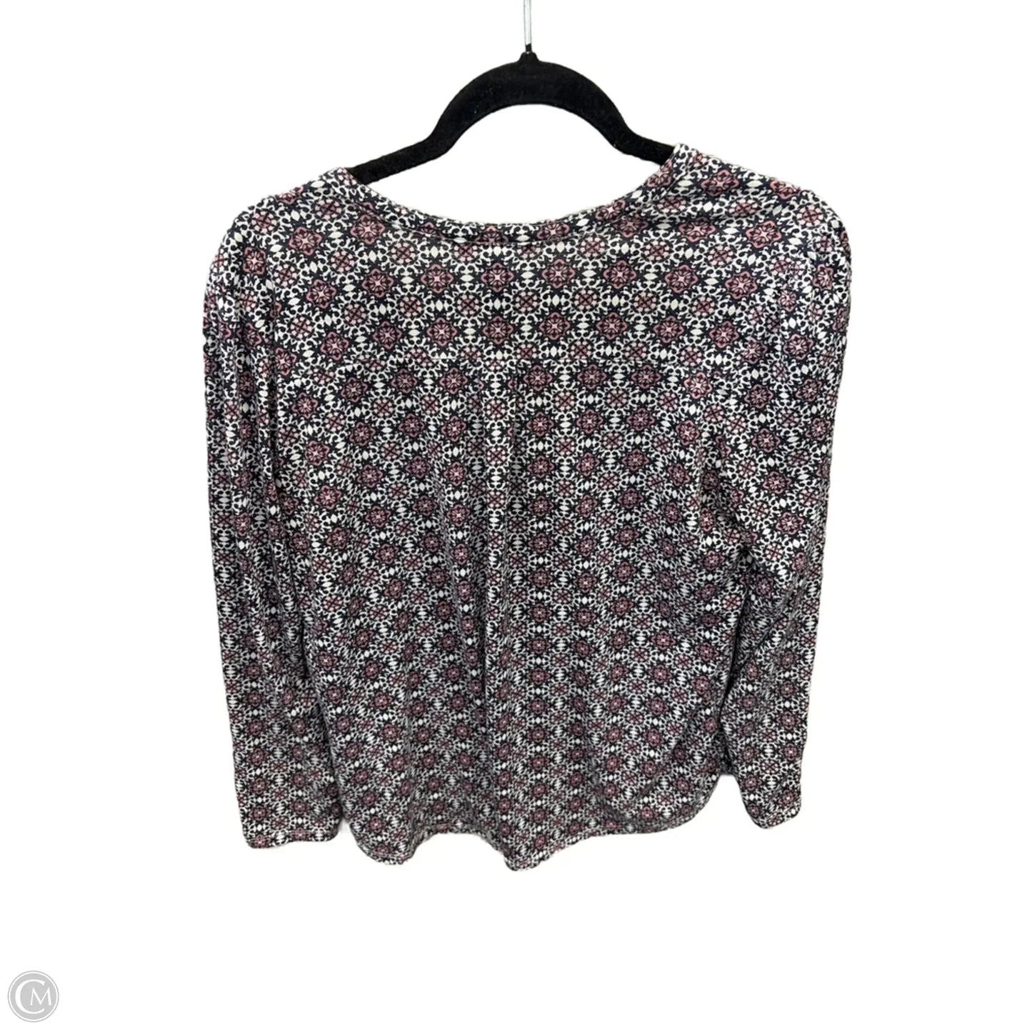 Top 3/4 Sleeve By H&m In Blue, Size: M