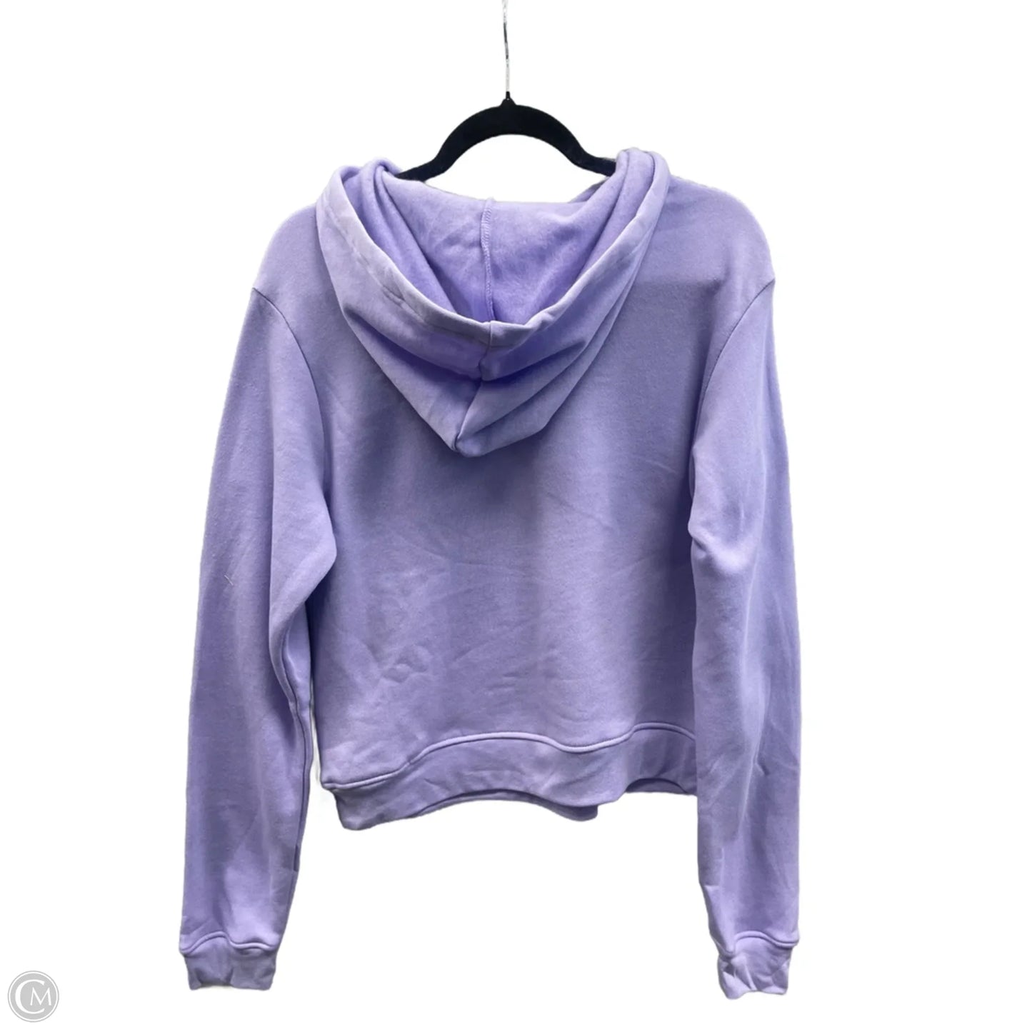 Sweatshirt Hoodie By Bella + Canvas In Purple, Size: L