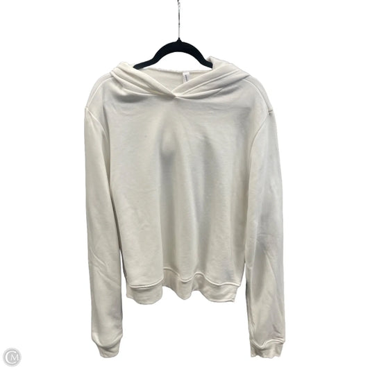 Sweatshirt Hoodie By Bella + Canvas In White, Size: 2x