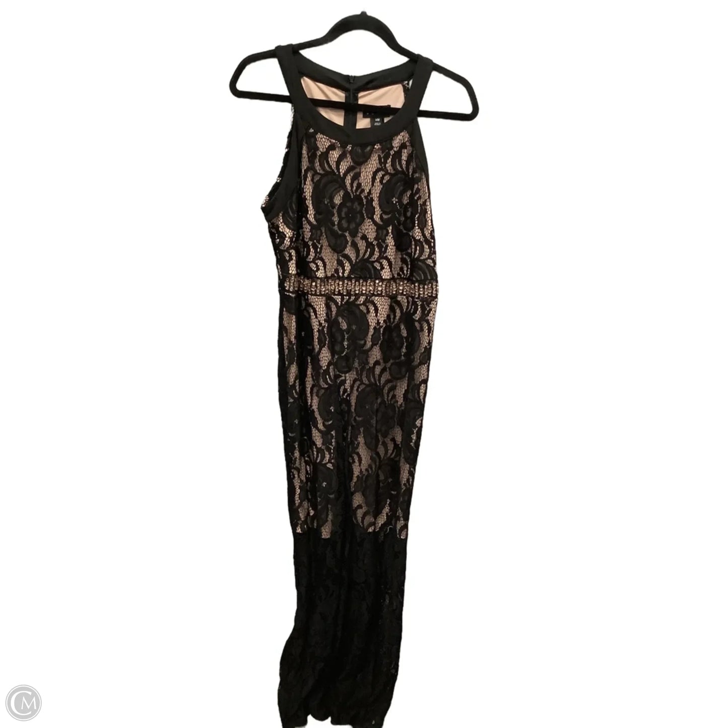 Dress Party Long By Enfocus In Black, Size: L