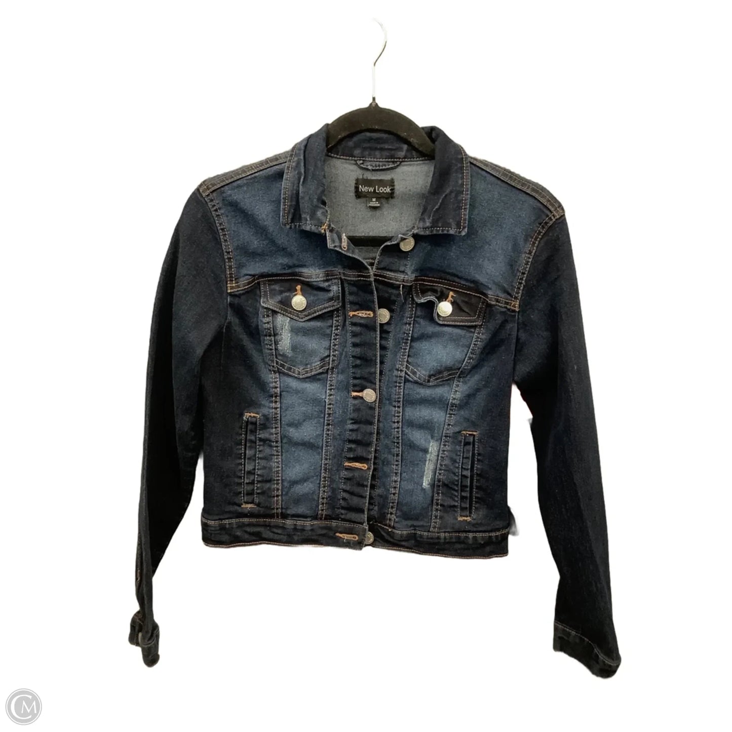 Jacket Denim By New Look In Blue Denim, Size: M