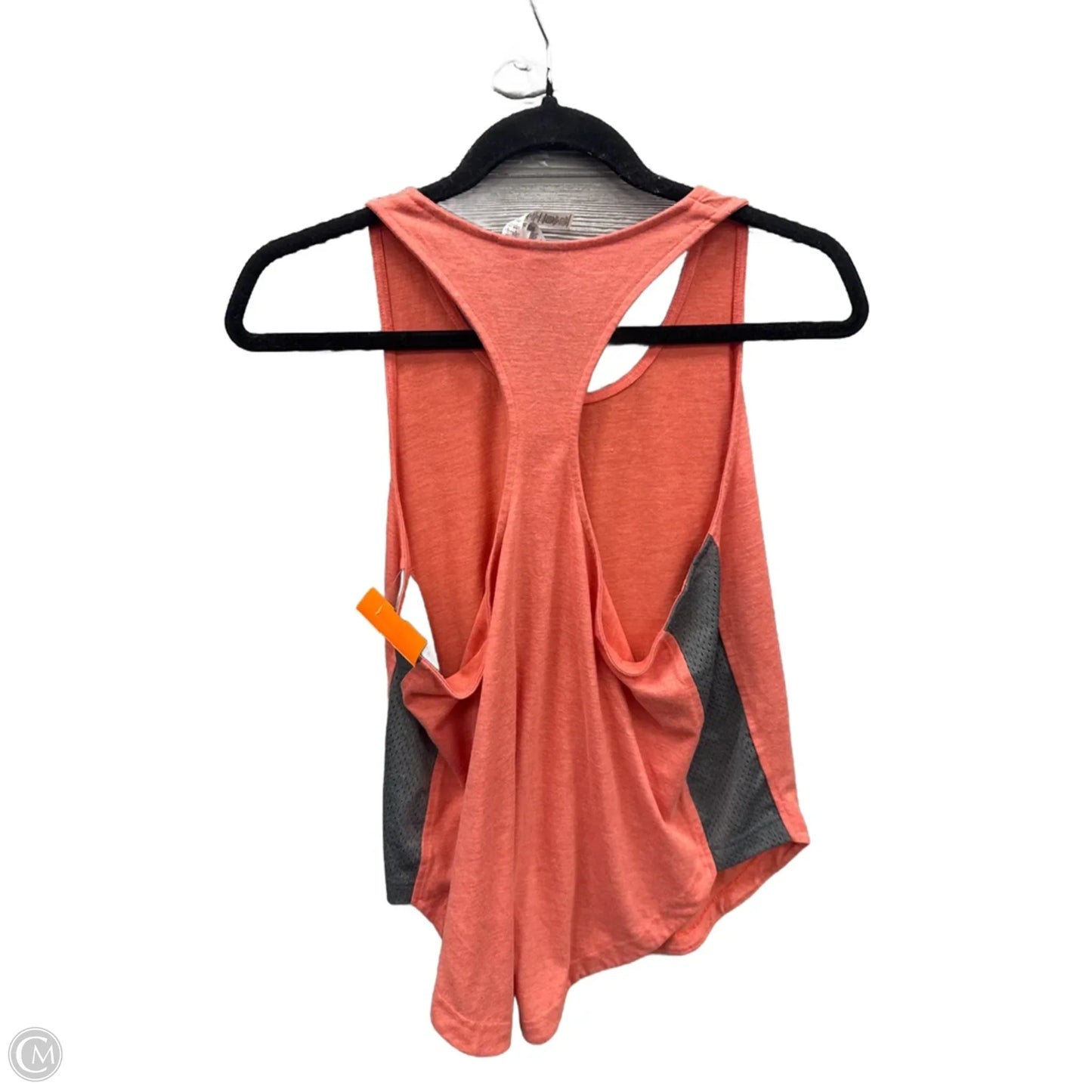 Athletic Tank Top By Adidas In Orange, Size: L