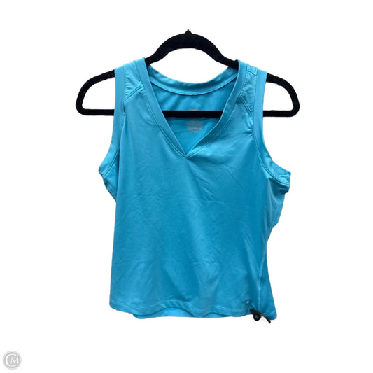 Athletic Tank Top By Athletic Works In Blue, Size: L