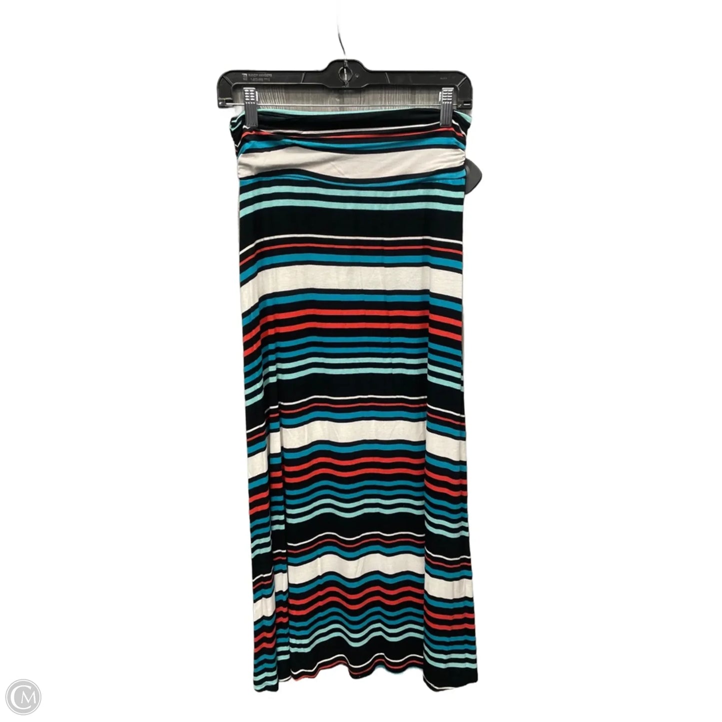 Skirt Maxi By Merona In Striped Pattern, Size: S