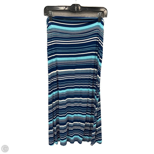 Skirt Maxi By Merona In Blue, Size: S