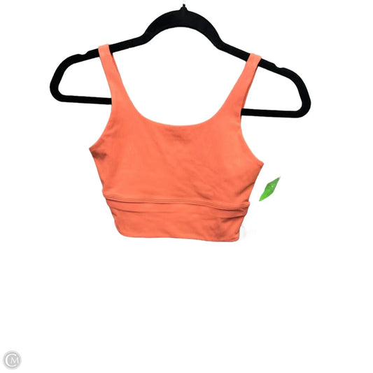 Athletic Bra By Nike Apparel In Orange, Size: Xs