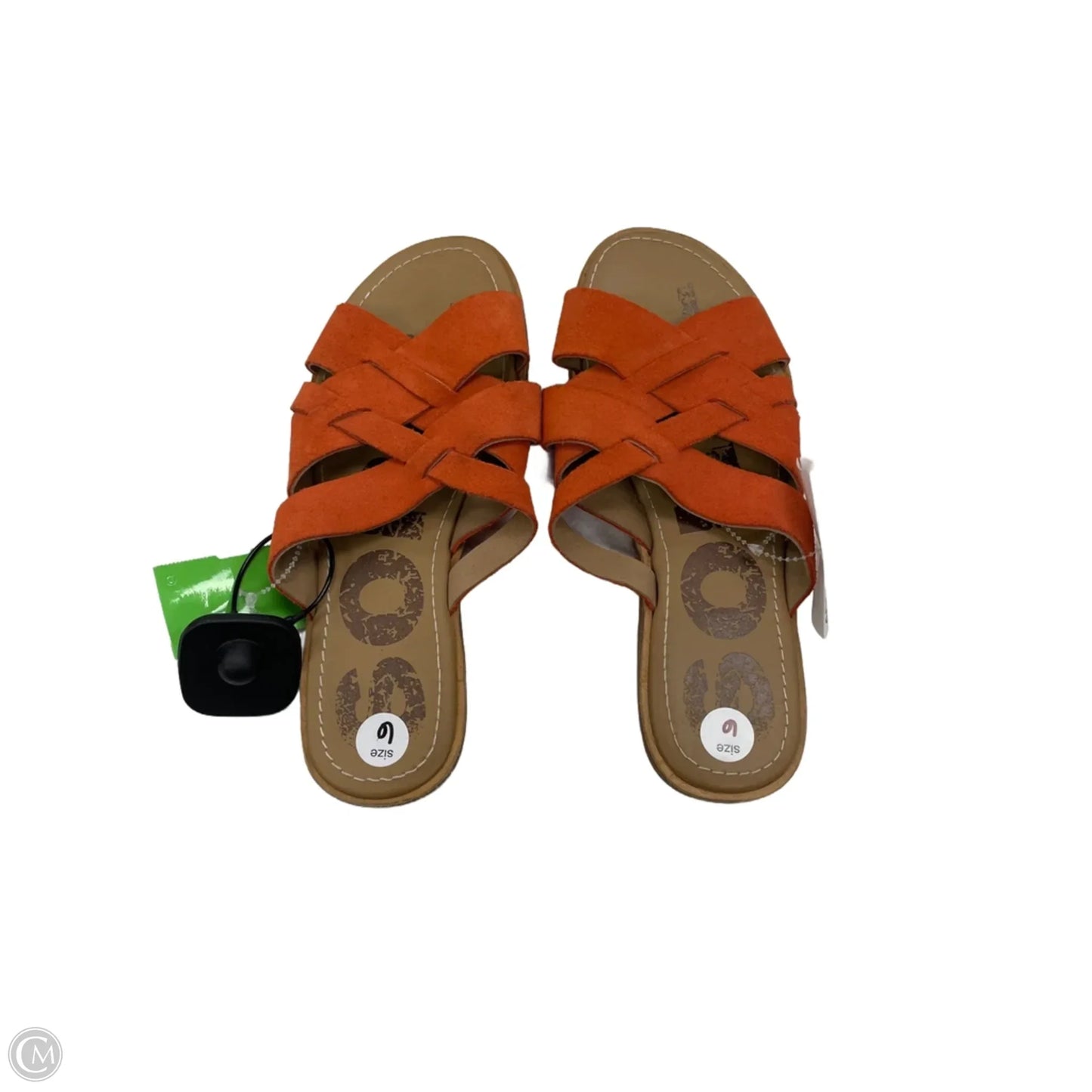 Sandals Flats By Sorel In Orange, Size: 6