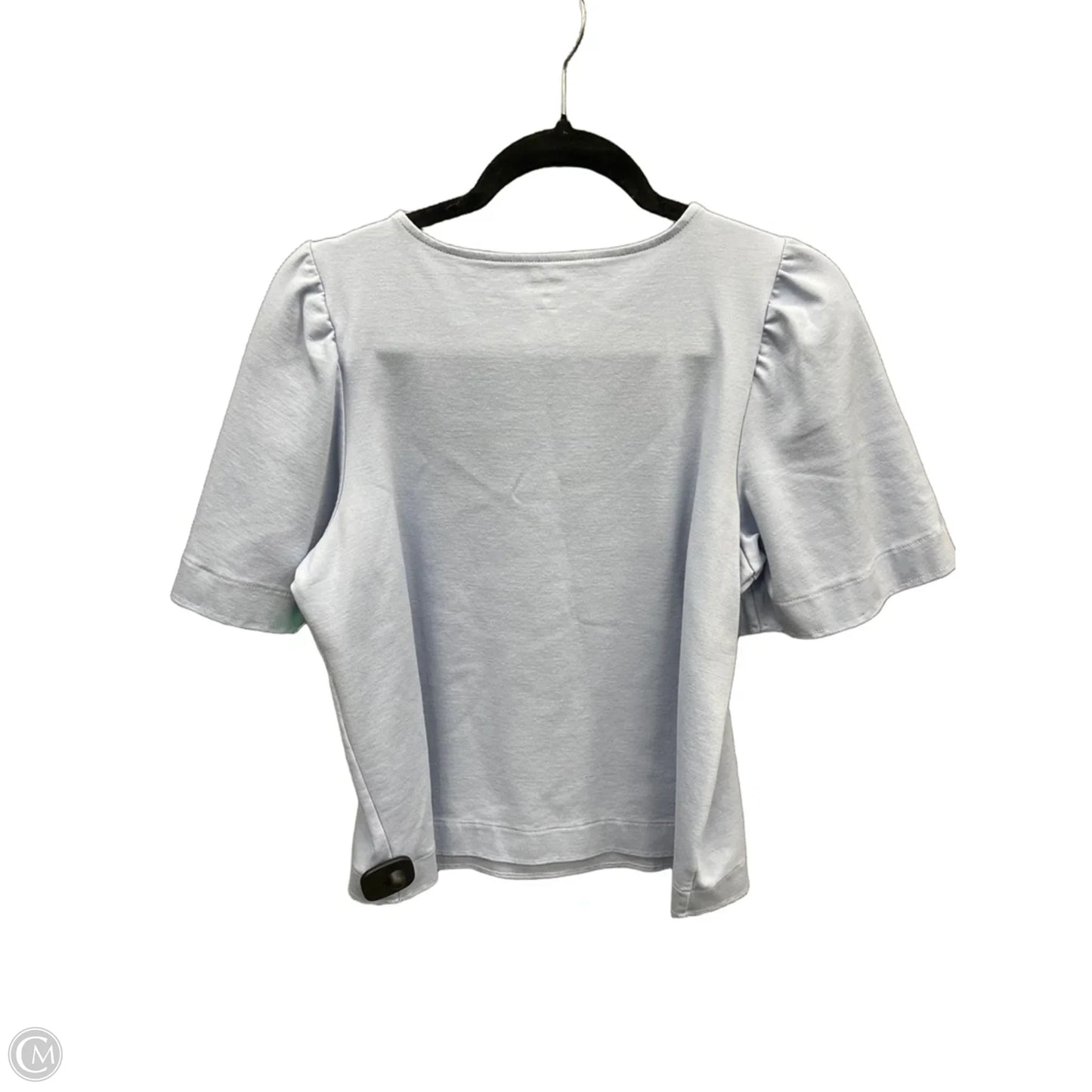 Top Short Sleeve By Nine West Apparel In Blue, Size: M