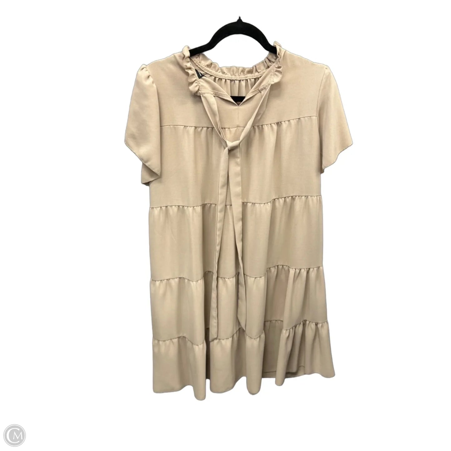 Dress Casual Short By Cmf In Tan, Size: L