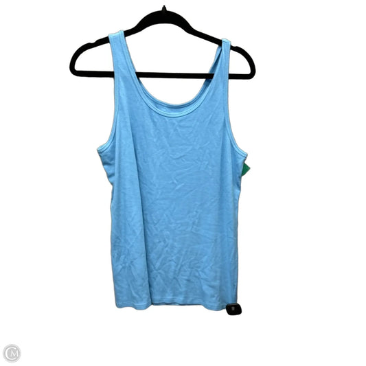 Tank Top By Time And Tru In Blue, Size: Xxl