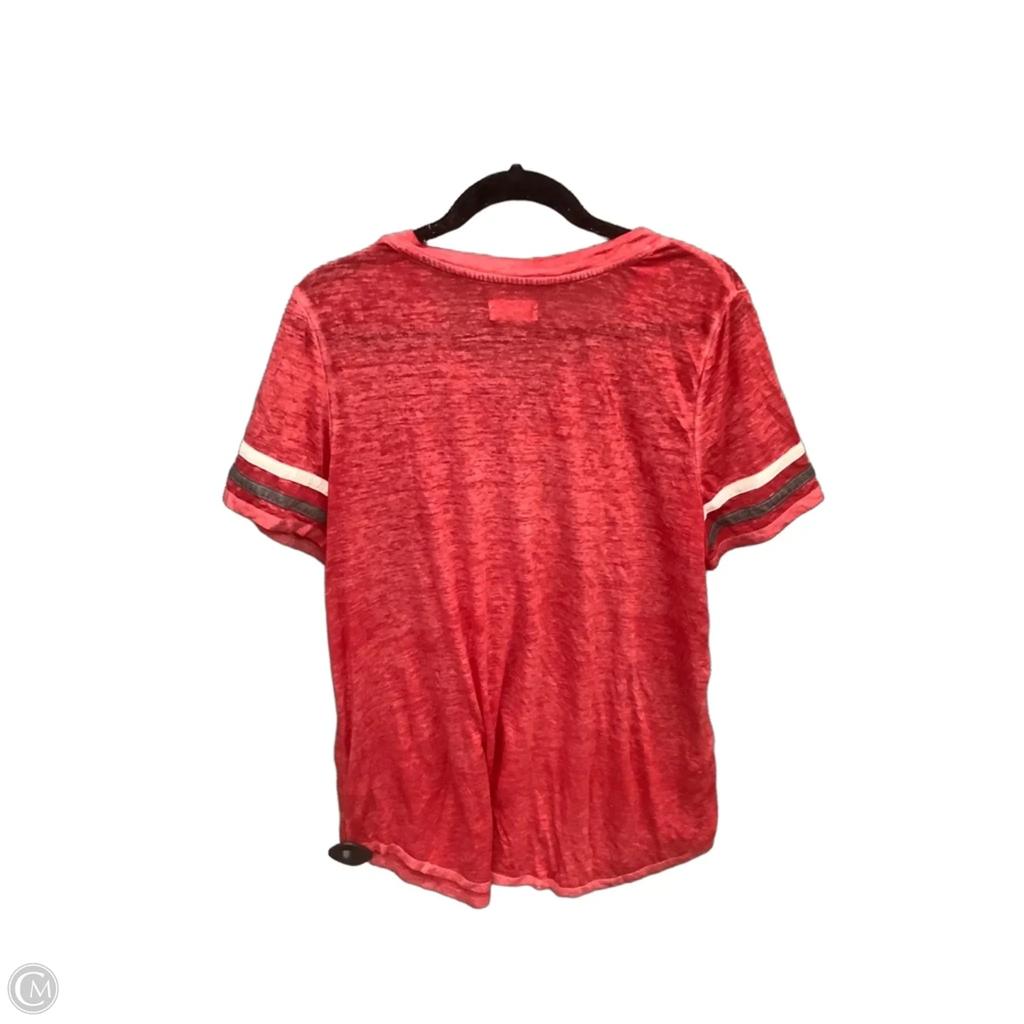 Top Short Sleeve By Maurices In Red, Size: Xl