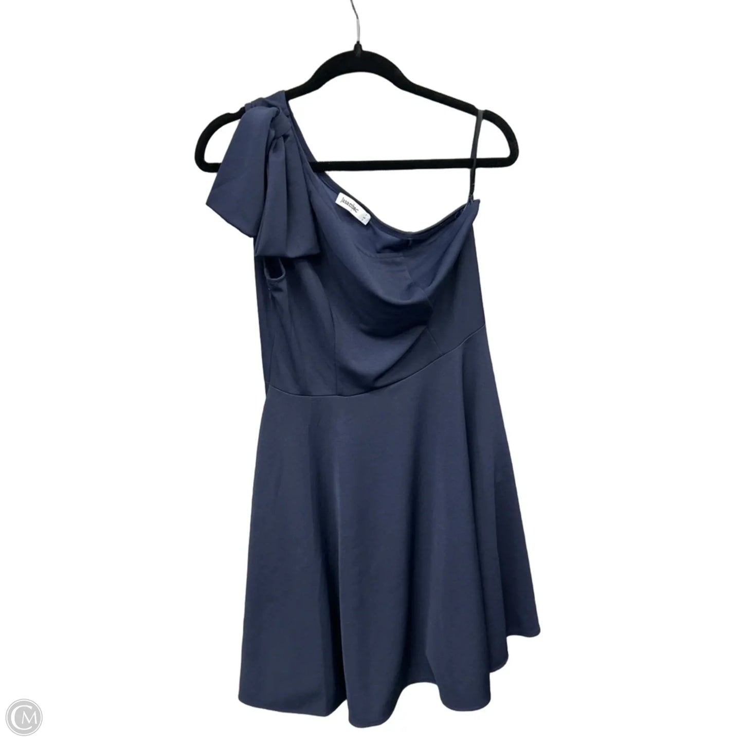 Dress Party Short By Clothes Mentor In Navy, Size: L