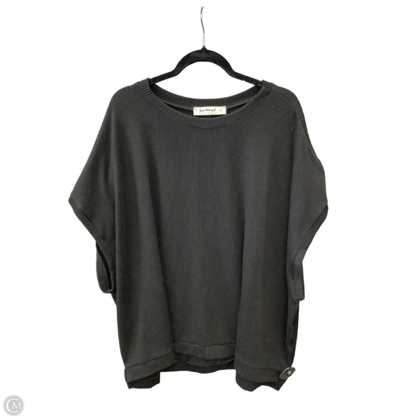Top Short Sleeve By Three Bird Nest In Black, Size: Xxl