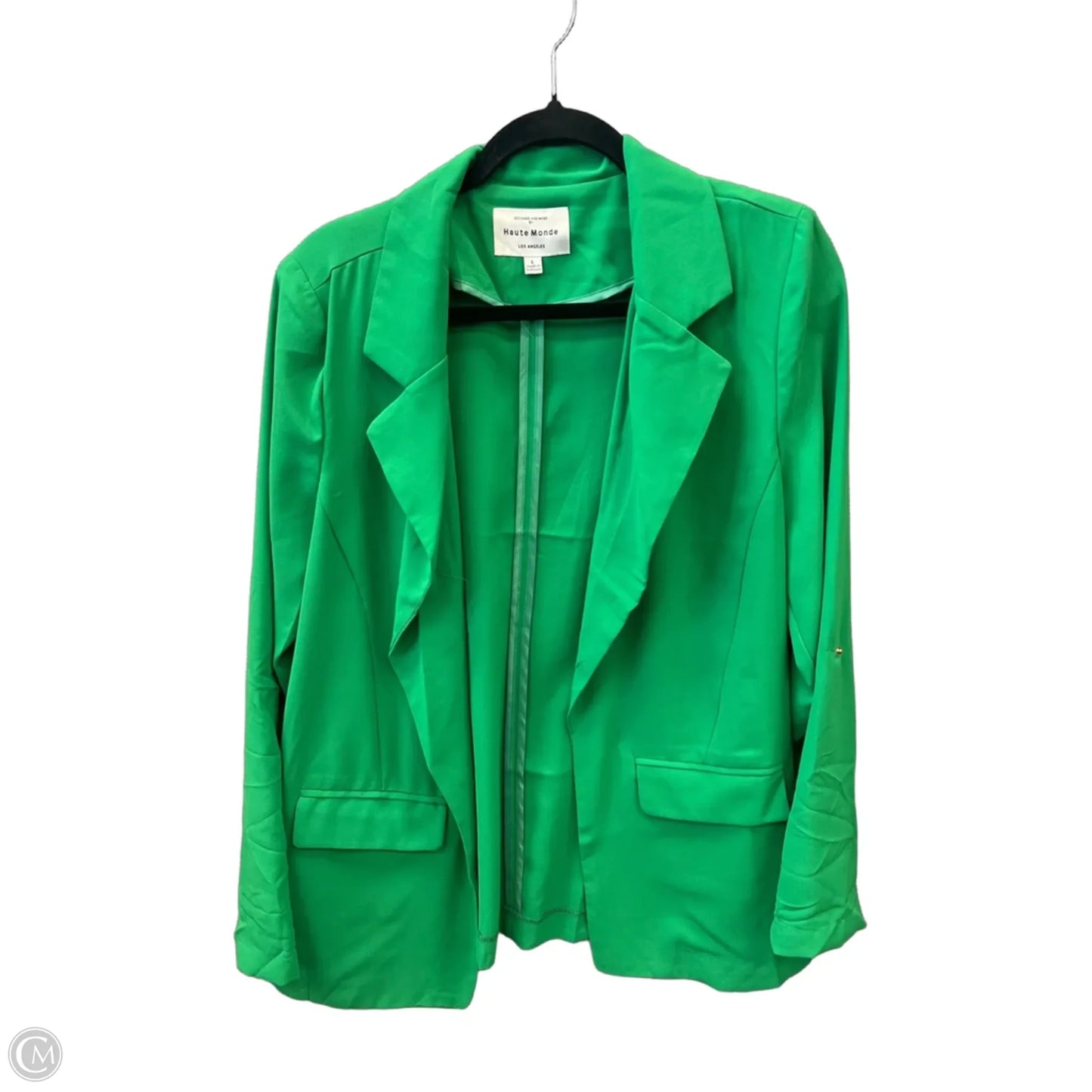 Blazer By Haute Monde In Green, Size: L