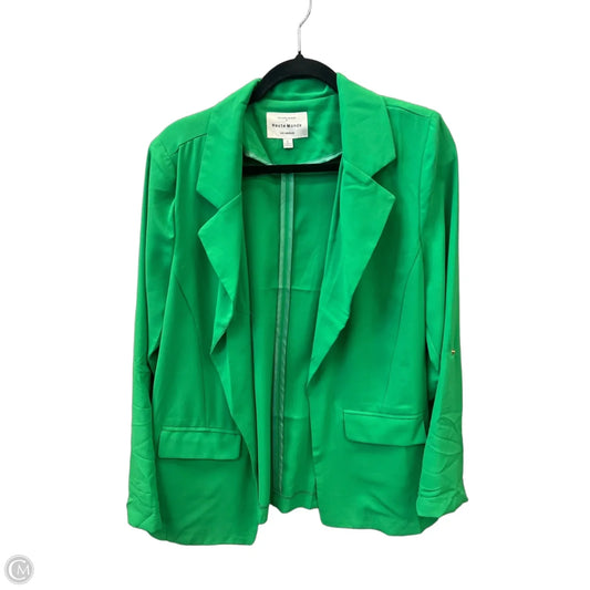 Blazer By Haute Monde In Green, Size: L