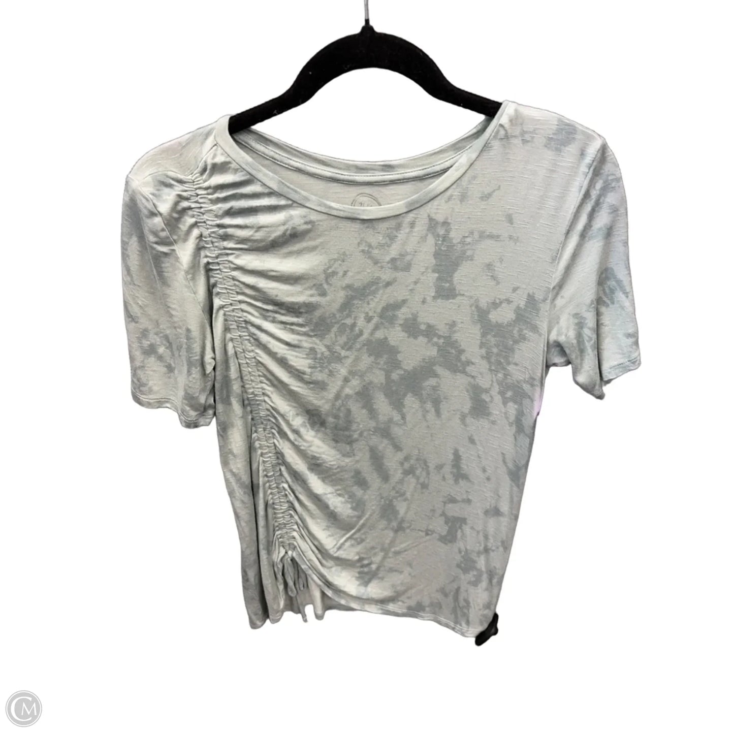Top Short Sleeve By Maurices In Green, Size: S