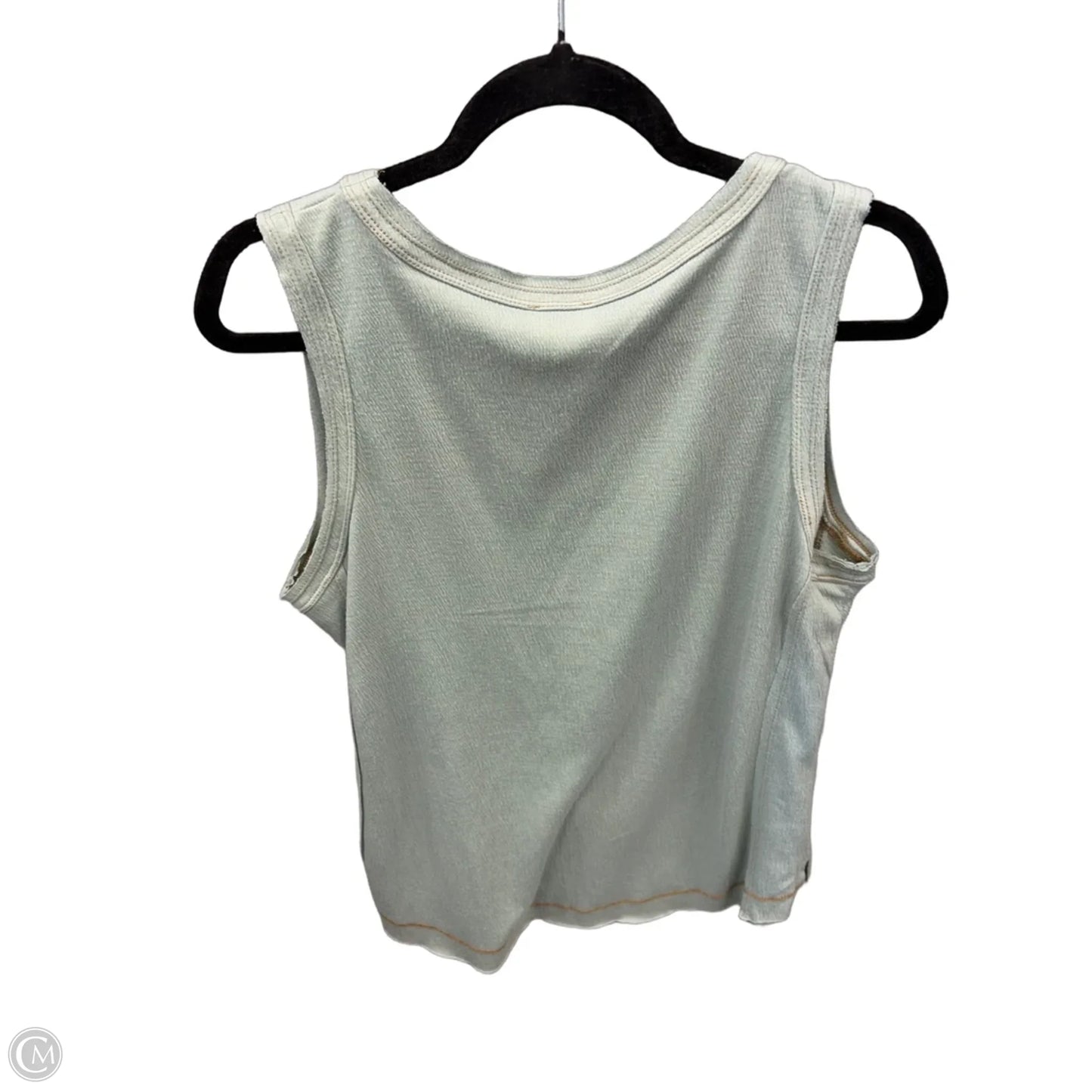 Top Sleeveless By Bke In Green, Size: L