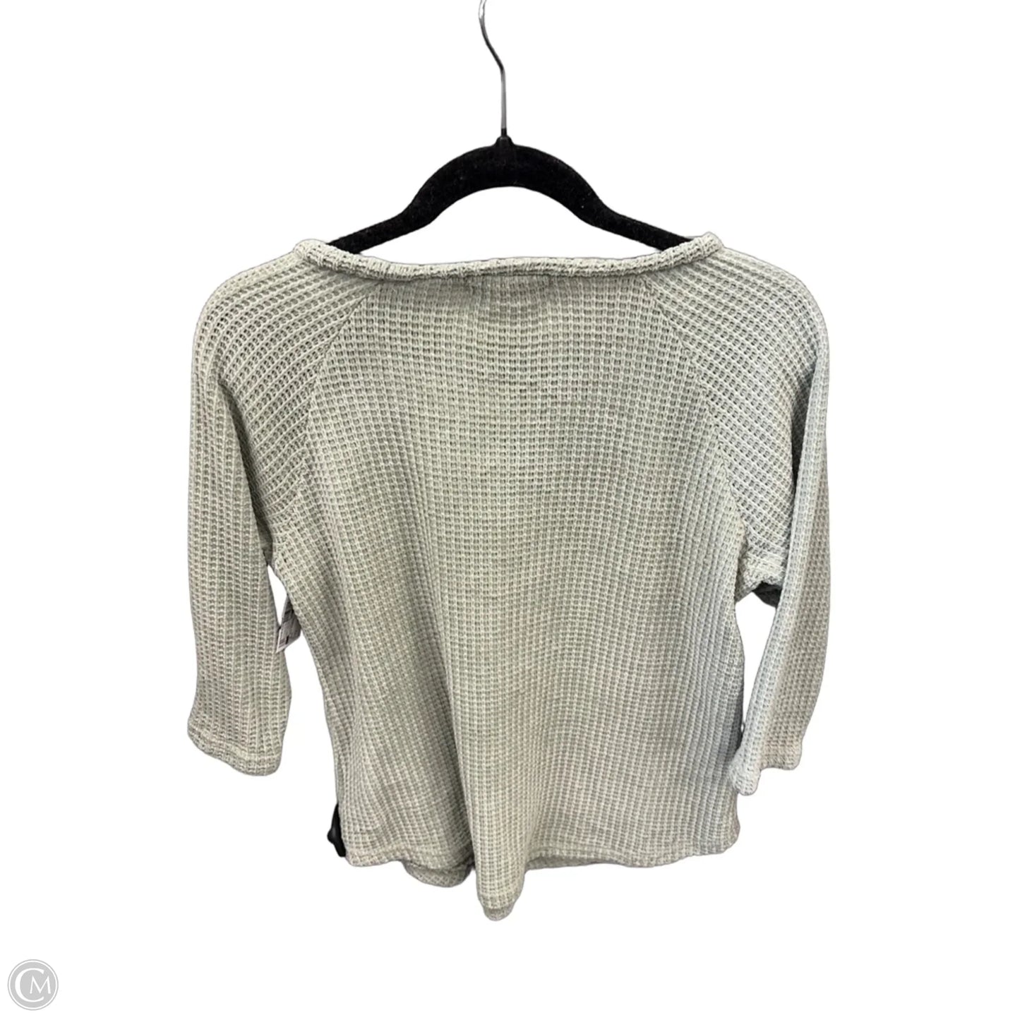 Top 3/4 Sleeve By Clothes Mentor In Green, Size: M