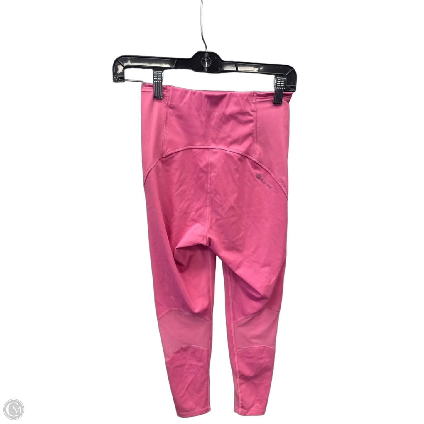 Athletic Leggings By Adidas In Pink, Size: S