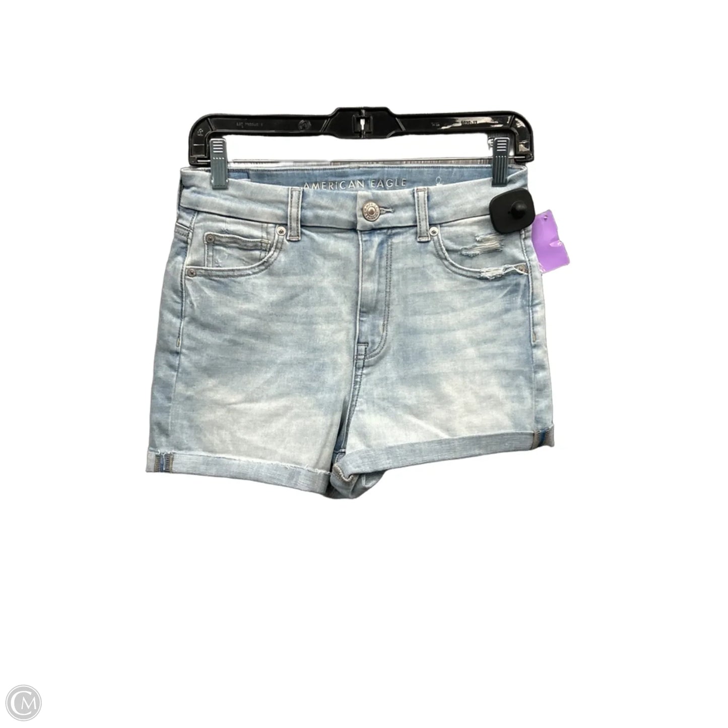 Shorts By American Eagle In Blue Denim, Size: 4