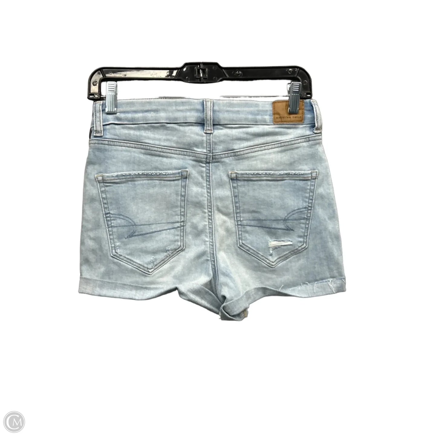 Shorts By American Eagle In Blue Denim, Size: 4